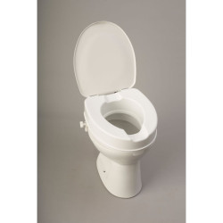 Toilettensitzerhöhung 10cm, mit Deckel
