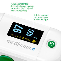 Pulsoximeter PM100 Connect Medisana