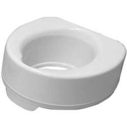 Toilettensitzerhöhung 15cm ohne Deckel, bis 225kg belastbar