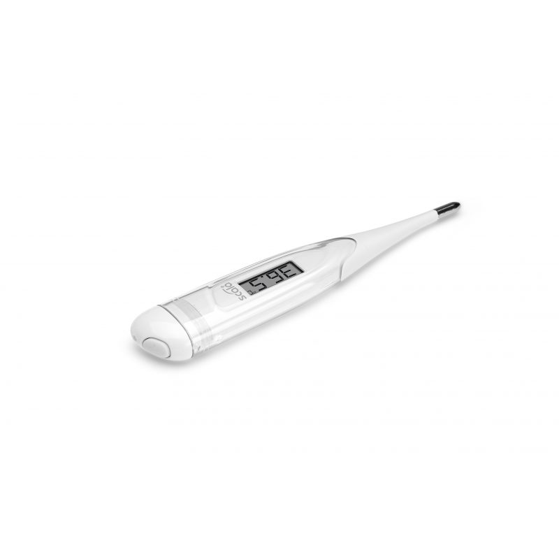 Schnelles flexibles Fieberthermometer, weiss Schnelles flexibles Fieberthermometer, weiss